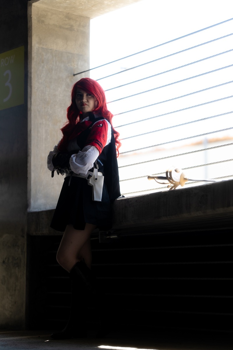 cosplay photograph @phantompriestess as Mitsuru Kirijo from Persona 3